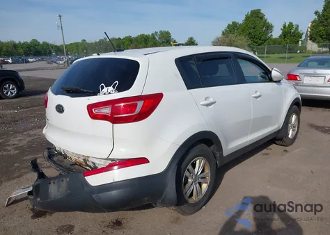 2011 Kia Sportage Lx из США, поврежденный, VIN KNDPB3A26B7085933